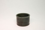 和田玉水杯（竹节）
